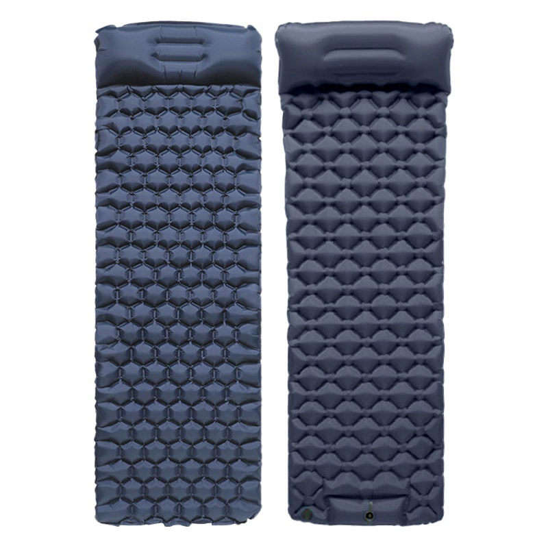 Открытый одноместный надувной коврик TPU сверхлегкий портативный надувной кровать кемпинг поход поход палатка спальный коврик влагостойкий коврик