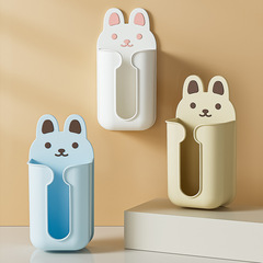 かわいいウサギのティッシュケース壁掛け式ティッシュ収納ケース家庭用リビングルーム