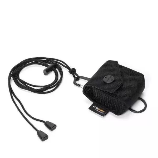 Key pouch made of ballistic nylon, mini AirPods earphone case, neck-hanging or waist-hanging accessory, urban minimalist car key holder