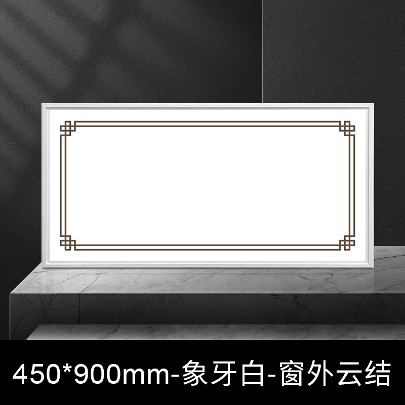 lámpara de techo integrada 450x900 lámpara de panel LED sala de estar estudio aluminio placa de fijación incrustada lámpara de panel grande LED 45x90