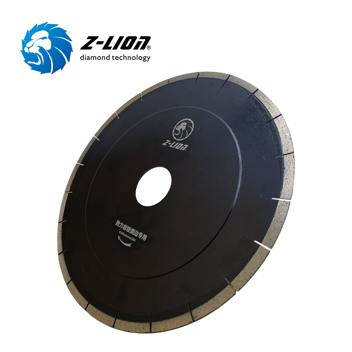 批发瓷砖倒角专用切割片300岩板玻化砖大理石台式机倒角锯片不崩