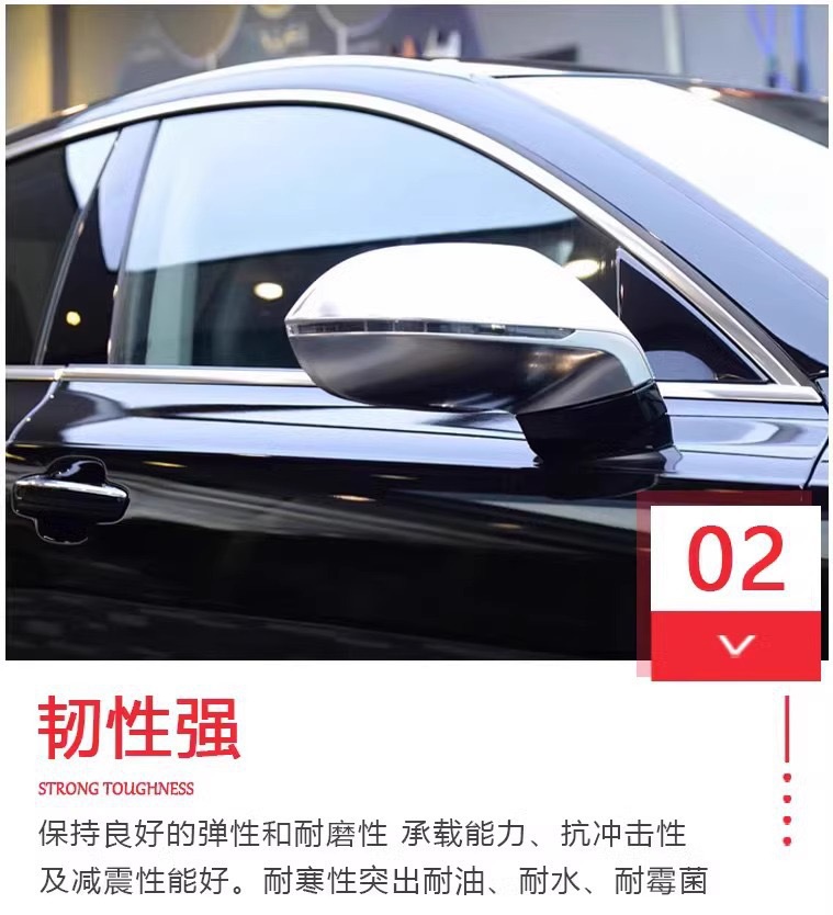 Tpu Super Bright Piano Black Car Color Changing Film Bright Black Full Car Color Changing Film Paint Car Clothing Protective Film with Repair