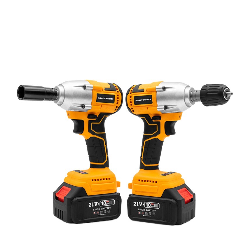 Llave eléctrica llave de litio recargable Llave de impacto de litio sin escobillas destornillador recargable destornillador eléctrico pistola de aire