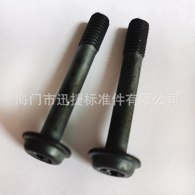 梅花头圆头带垫螺钉