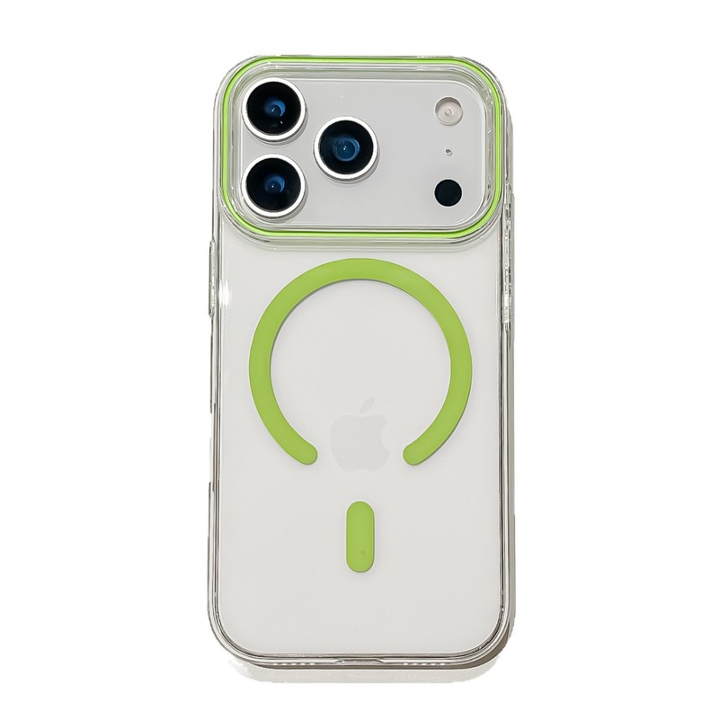 简约高透亚克力适用苹果17手机壳透明超薄iPhone16promax防摔硬套|undefined