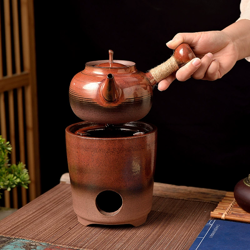 Креативная печь для обесцвечивания термостойкая угольная печь Песок чайник чайник