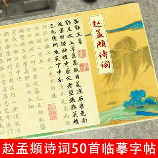 赵孟頫字帖赵孟頫诗词小楷毛笔字帖小楷道德经赵孟頫行书毛笔字帖
