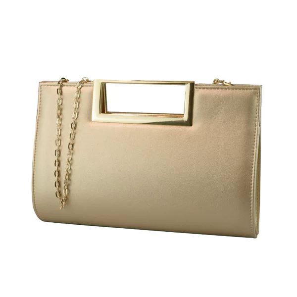 Bags for Women 2025 Autumn New Pu Handbag Cross-Border Popular Hand-Held Crossbody Bag Square Buckle Hardware Chain Women's Bag