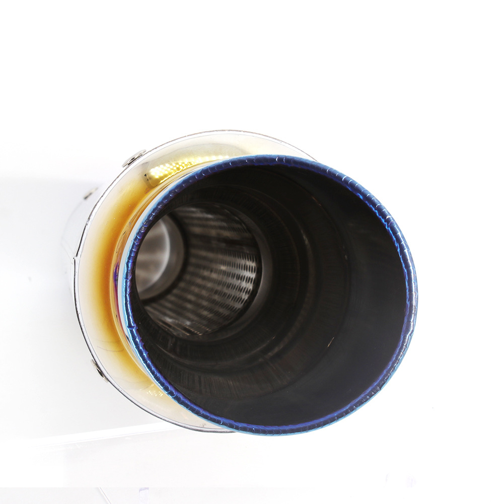 Shark Mouth over Exhaust Motorcycle Exhaust Pipe Suitable for Ninja 400/Z250/R6/R1/Cbr/Mt07/R3