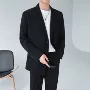 男士秋季宽松休闲西服