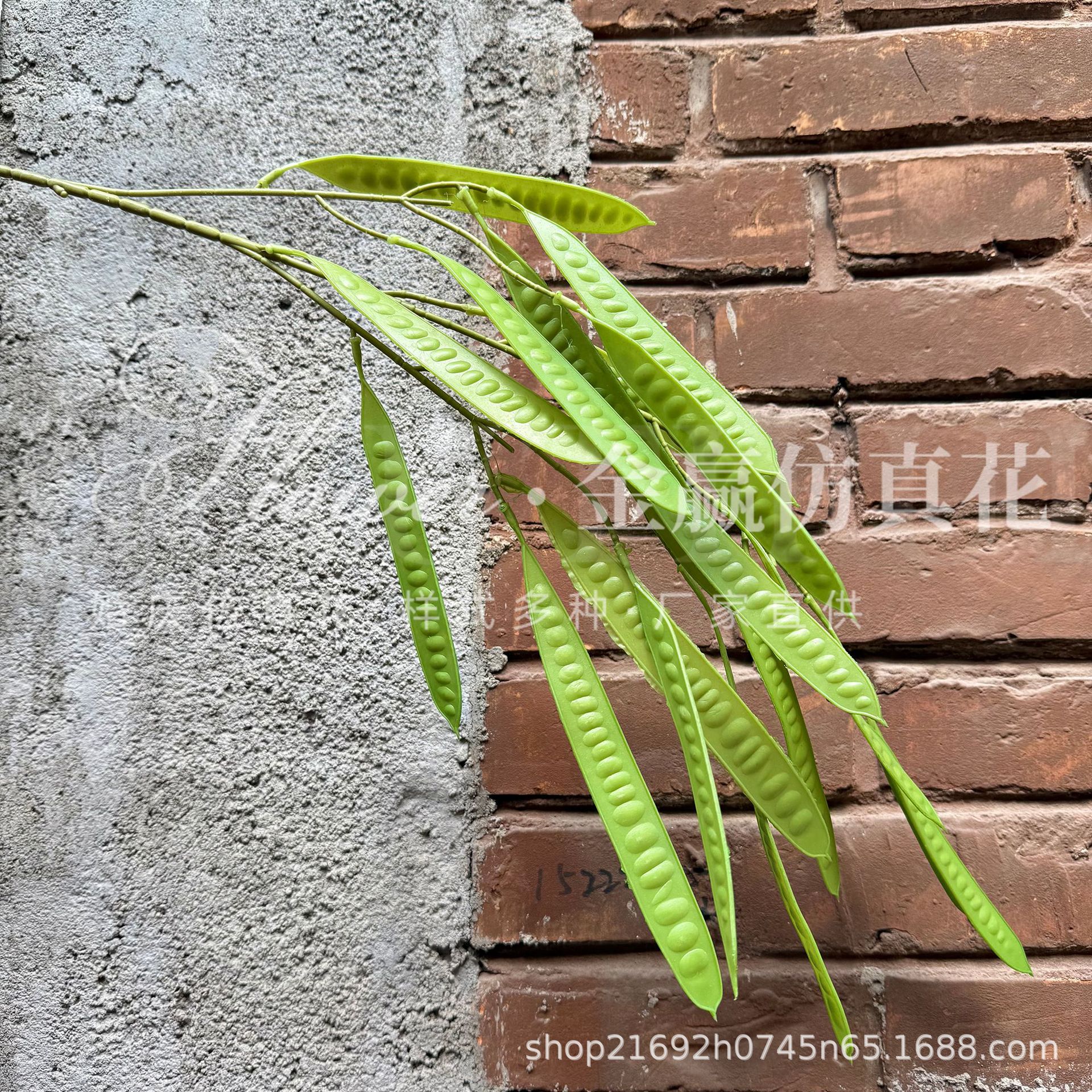 Boda Mori Simulación de flores y plantas verdes Pico de bambú Hierba Simulación de plantas verdes de invierno espárragos Plantas de simulación Escenografía de plantas verdes falsas