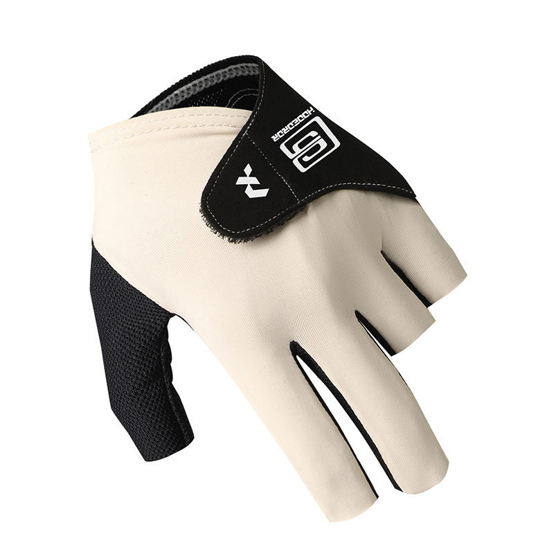 Guantes de billar, snooker de medio dedo para hombres y mujeres, ropa individual, seda de hielo elástica suave, guantes finos con hebilla antideslizante transpirables image 5