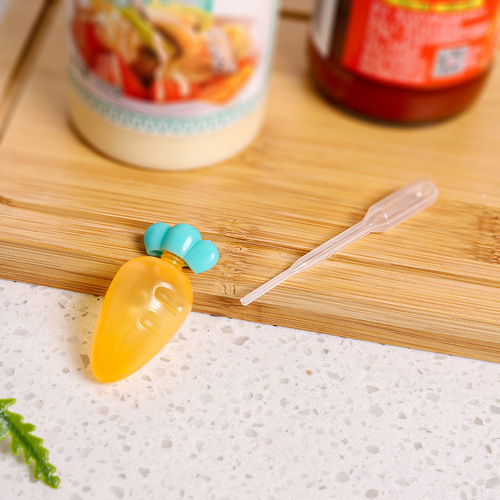 Mini portable sauce bottle Japanese salad dressing ketchup refill bottle plastic seasoning vinegar oil bottle refill bottle