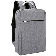 批发时尚商务包手提包简约男士电脑双肩背包笔记本手提包印LOGO