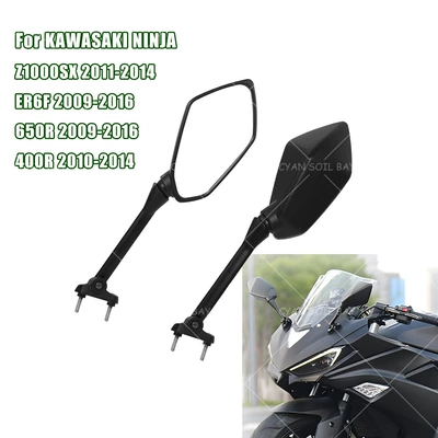 Suitable for Kawasaki Ninja650R Er-6F 09-15 400R Z1000Sx Motorcycle Rearview Mirror