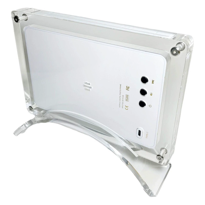 Заводская поставка 7-дюймовая акриловая цифровая фоторамка плеер акриловая электронная фоторамка акриловая видео фоторамка