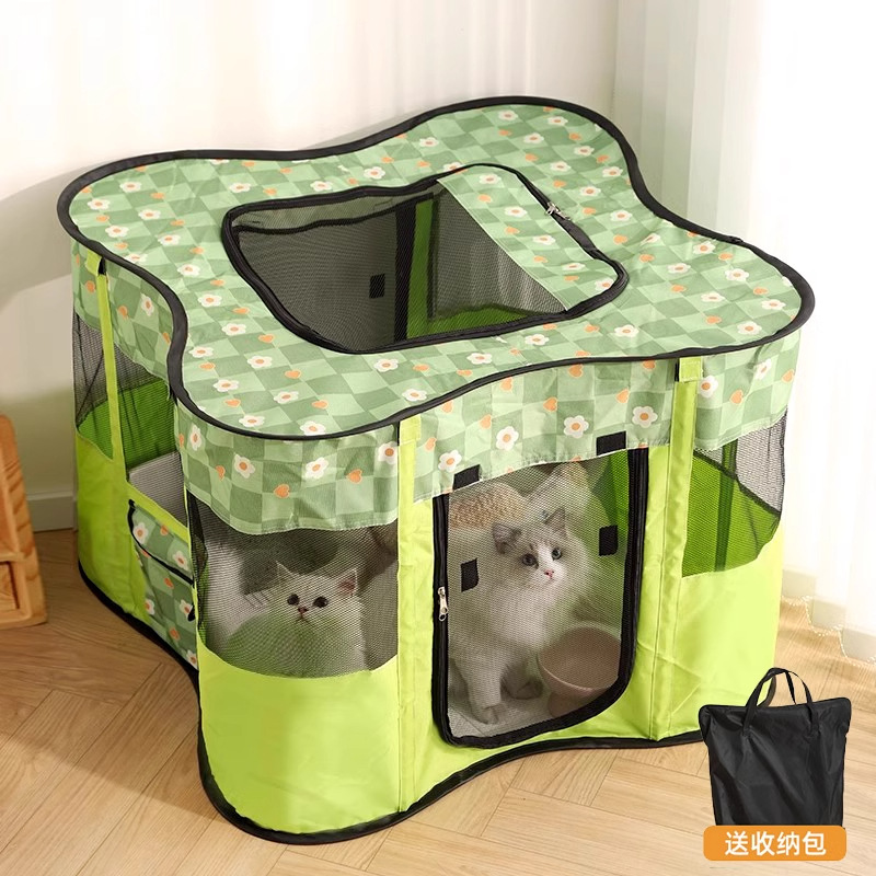 Productos para la sala de maternidad de gatos, despeje de almacenamiento, nido de gatos en espera de parto, caja de espera de reproducción de tienda cerrada, paquete de espera de parto especial