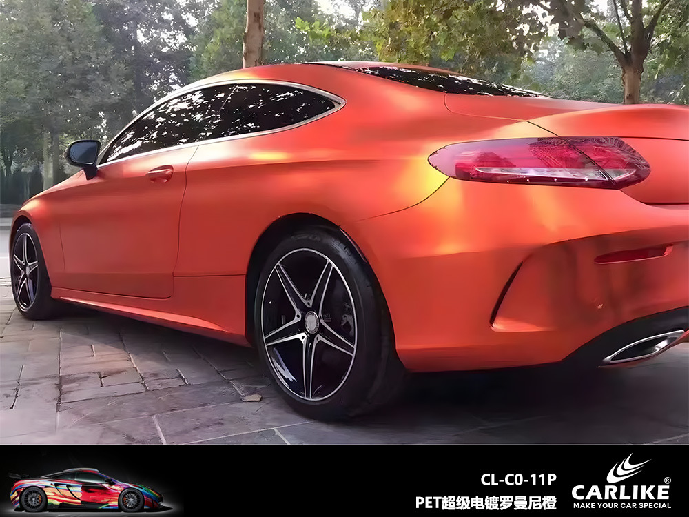 Carlake Super galvanoplastia película de cambio de color de automóviles Romani película de cuerpo mate rojo Alexander Silver pegatinas de automóviles