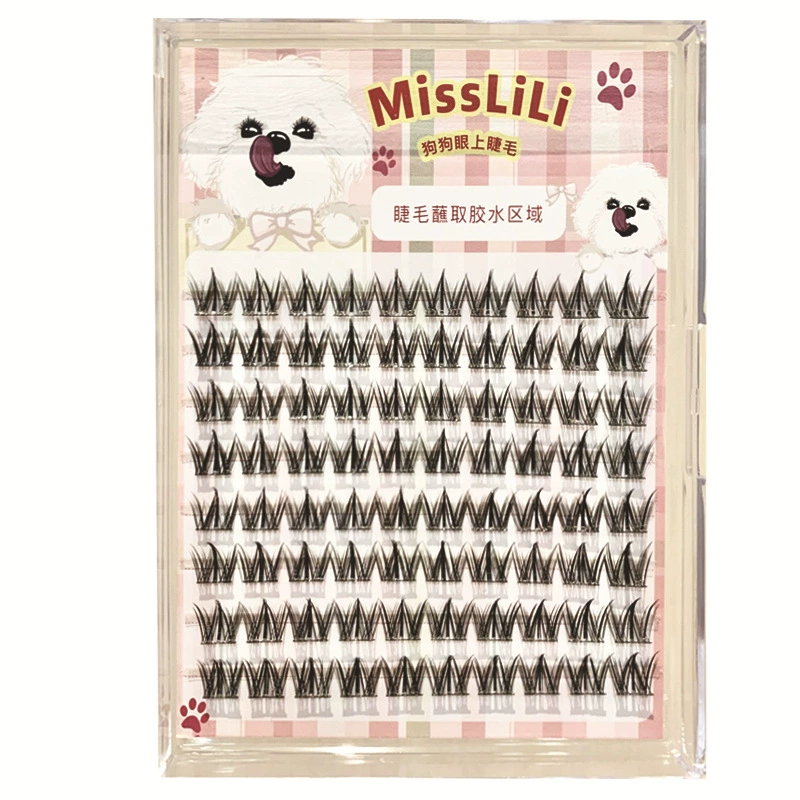Искусственные ресницы (Miss Lili) серия животные — одиночная щипка натуральные нижние ресницы, лисы и собаки