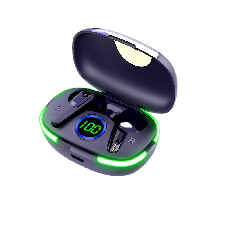 Nuevo auricular inalámbrico PRO80 transfronterizo LED pantalla digital inteligente cubierta abierta incluso juego de baja latencia entrega de una sola pieza
