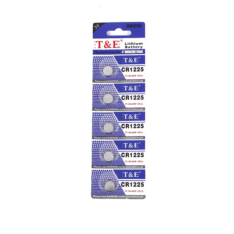 CR1225 T & E (ordered in multiples of 5)