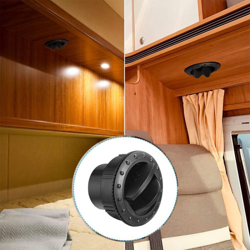 RV, bus, yacht air conditioning air outlet, roof circular vent, dashboard knob type air outlet