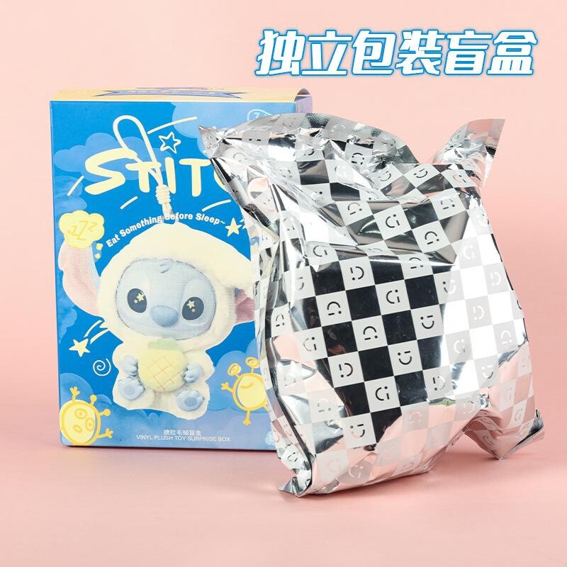 史迪仔盲盒玩具潮玩毛绒公仔娃娃玩具爆款网红盲盒拆拆乐盲袋跨境|undefined