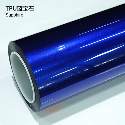 Color-Changing Film Ppf Colored Car: Auto Color Change Film - tpu-sapphire-1524m15m