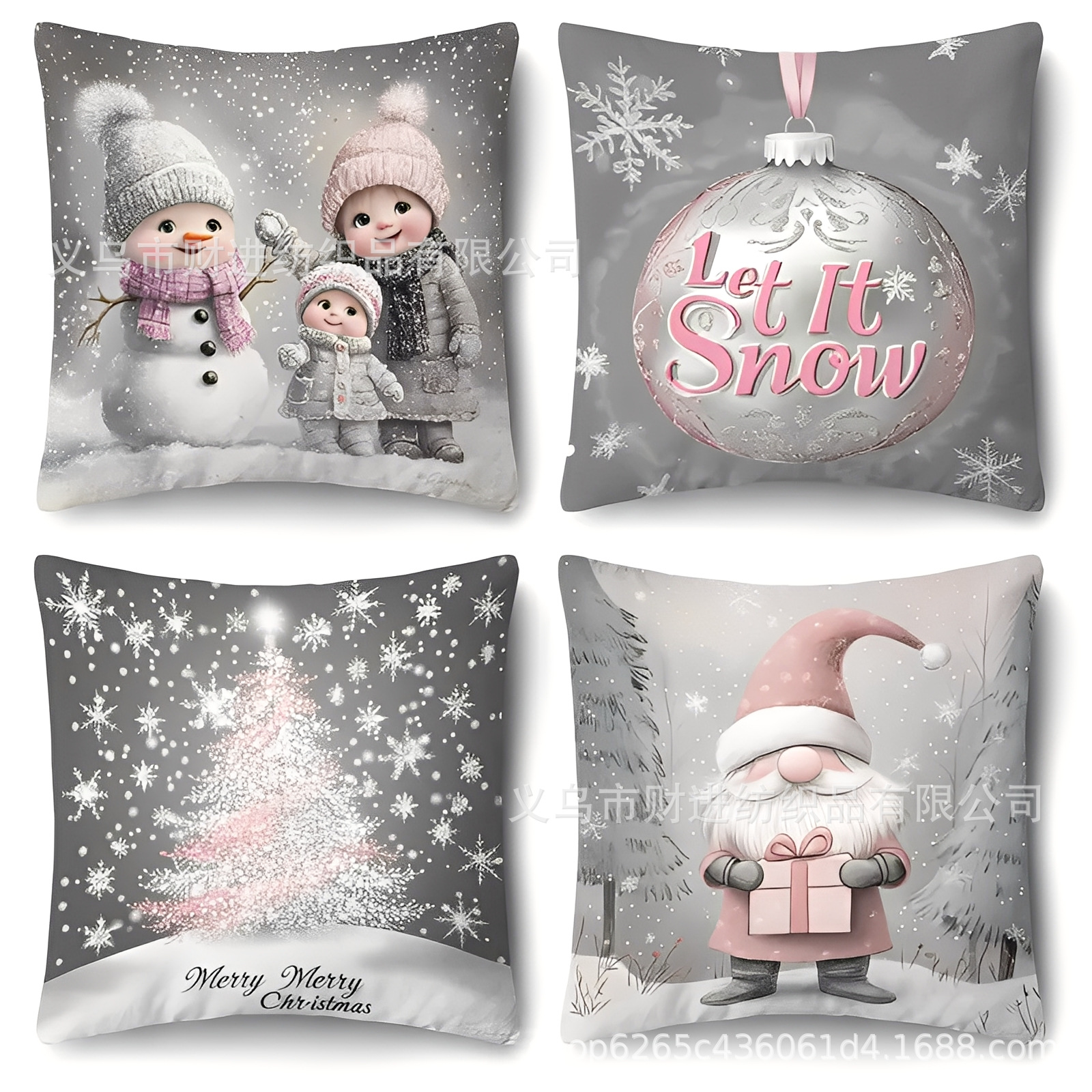 Transfronterizo Temu nueva combinación de Navidad abrazo funda de almohada Amazon casa sofá decoración cojín funda de almohada al por mayor image 19