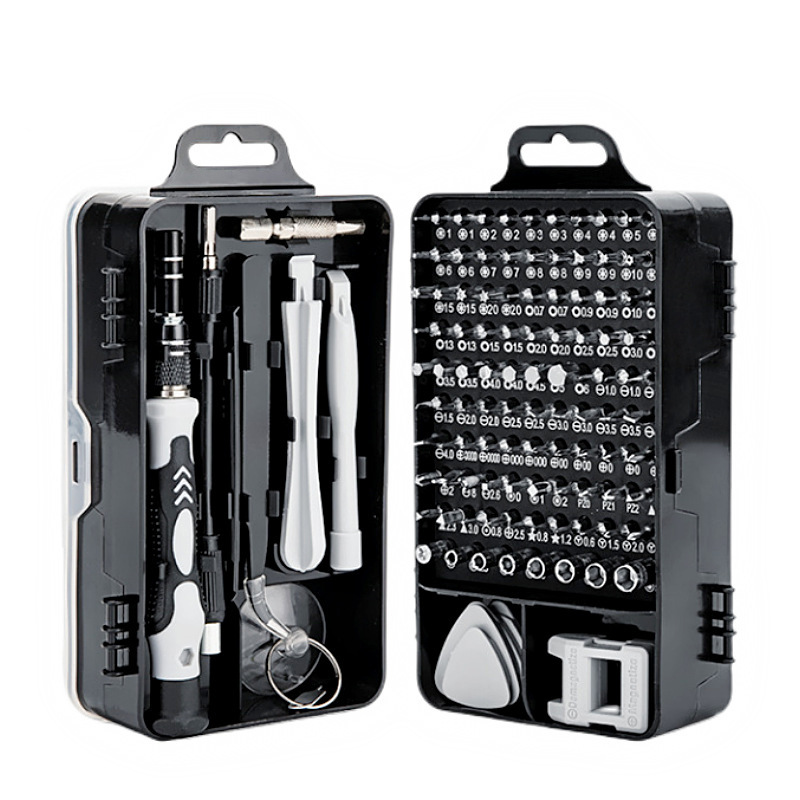 Customized 115-in-one screwdriver set mobile phone repair tools screwdriver cross-border hardware tools