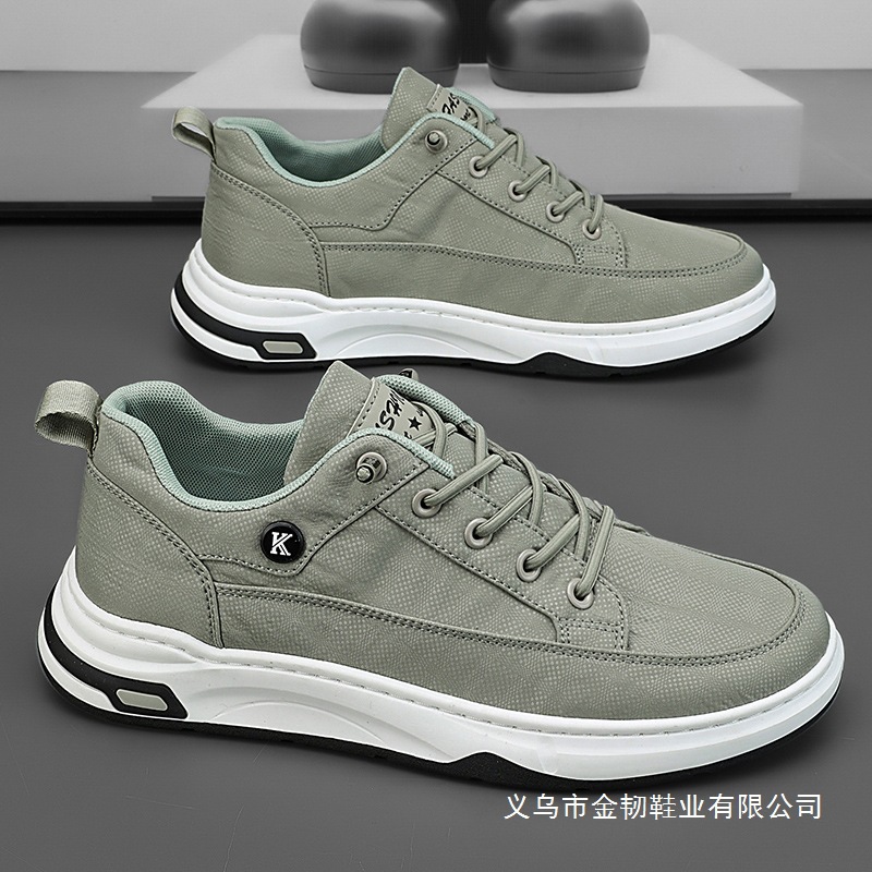 Men's Shoes 2025 New Autum Ice Silk Cloth Shoes Work and Work Sneakers One-Leg Casual Old Beijing Cloth Shoes Summer