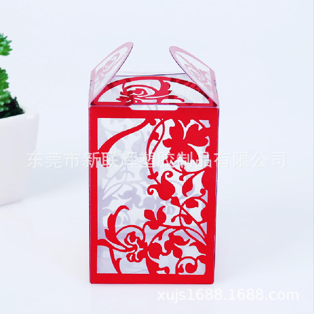 厂家直供食品水果塑胶PET包装 透明PP塑胶盒 UV彩色印刷PVC折叠盒