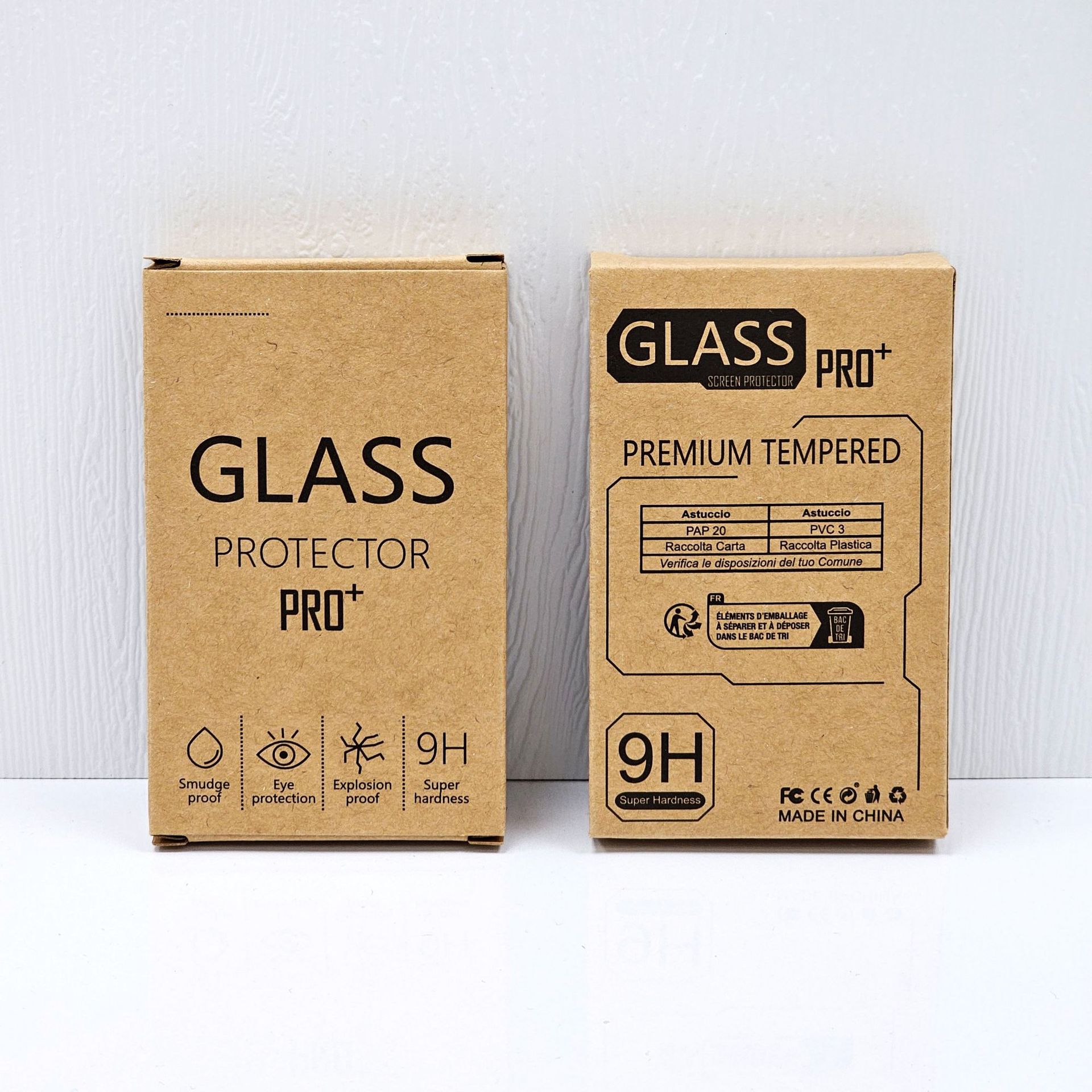 두꺼운 소 카드 (93*58*16) mm + 대형 물집 (58*51) mm