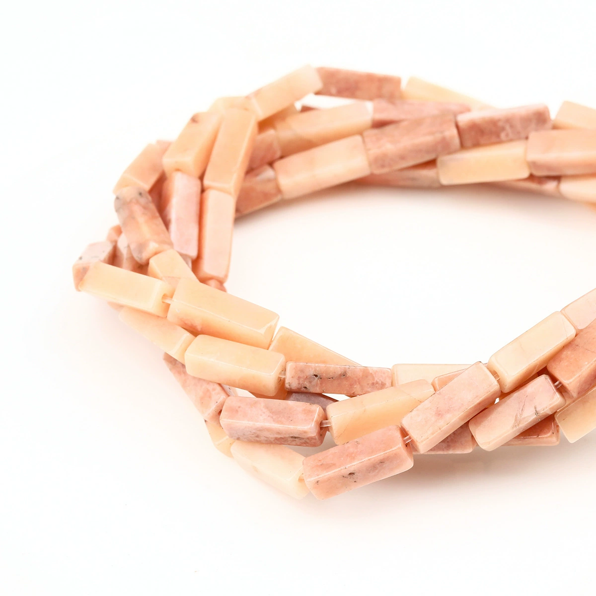 Rectangular beads, accessory, accessories, 4×13mm, DIY