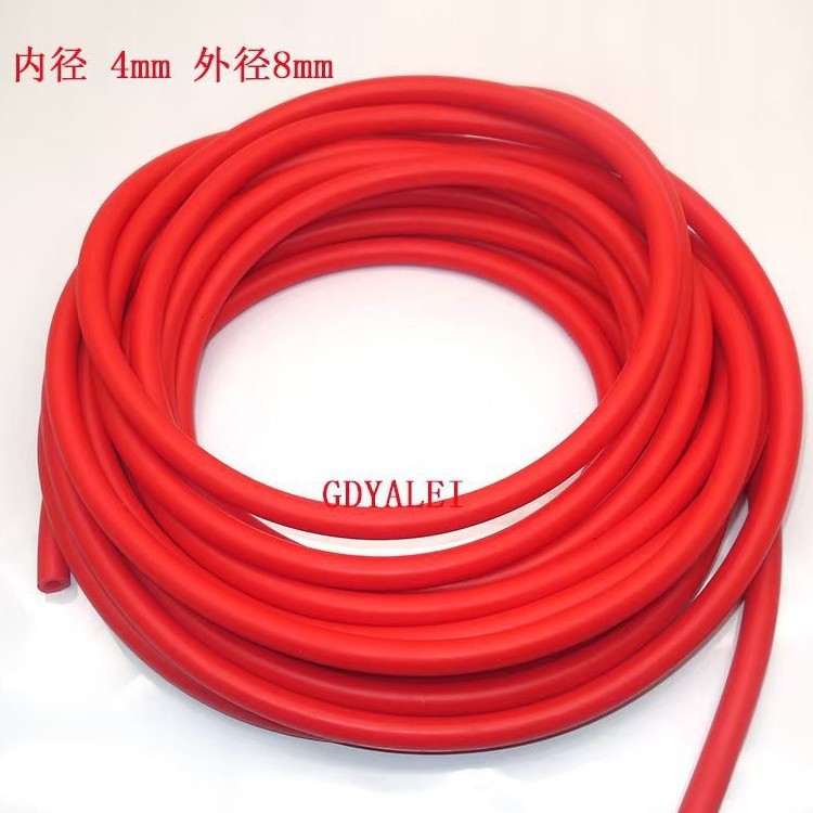 4080弹弓乳胶管 4*8mm 弹弓皮筋  射鱼皮筋 高弹 耐磨 拉力绳