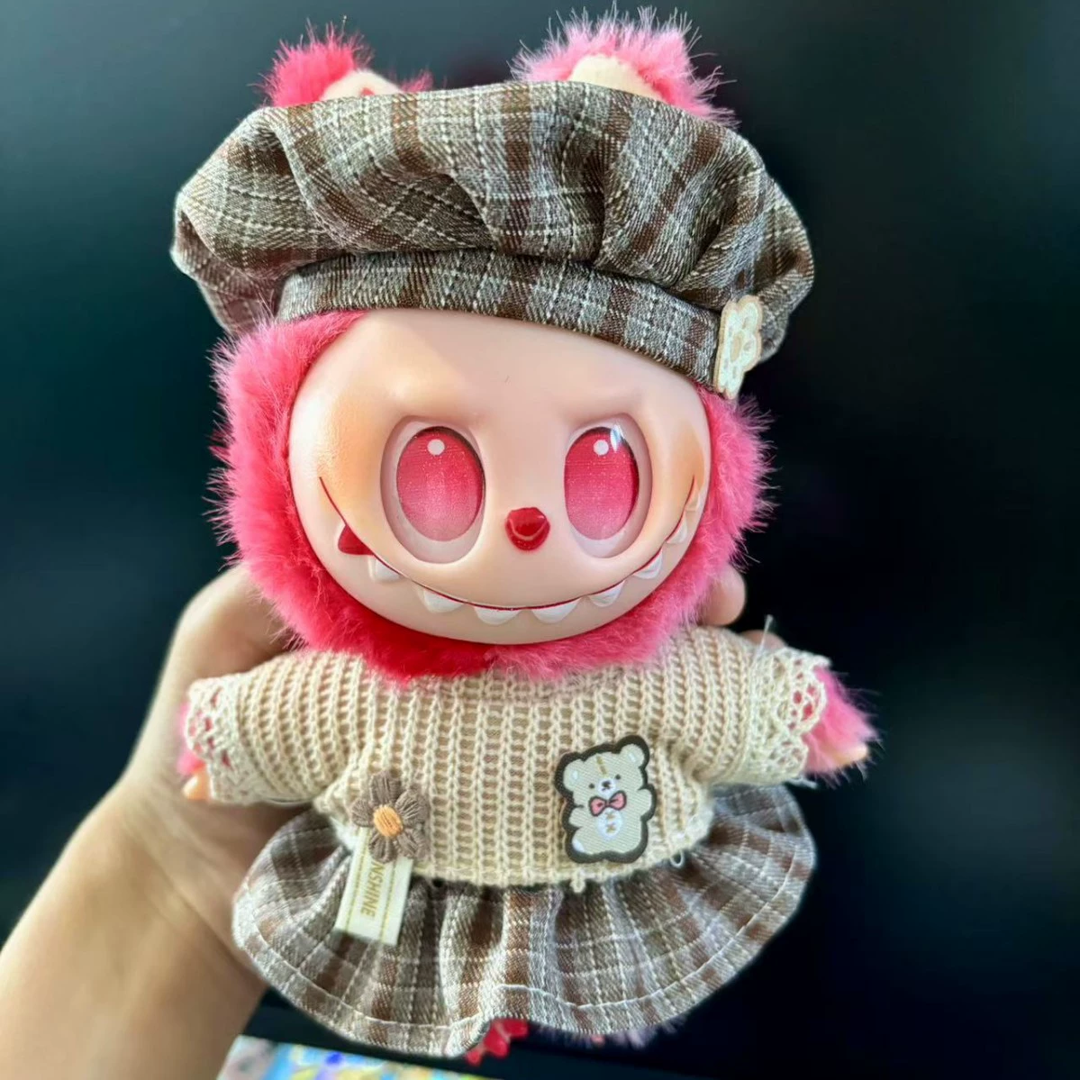 Производитель (кукла + одежда) в наличии китайская версия куклы Bubu третьего поколения. Утешительная плюшевая кукла-макарон для вечеринки.
