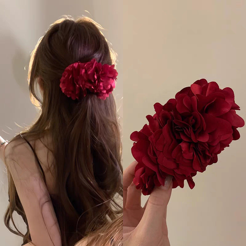 Clip de dibujos animados lindos y interesantes para mujeres 2025 nuevo estilo de alto nivel de tiburón clip de cabello clip de cabello de cabeza