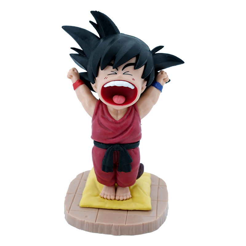 大モールドラゴンボール Qバージョン くしゃくしゃ悟空 おはよう子供時代悟空フィギュア アニメ周辺モデル ポーズ|undefined