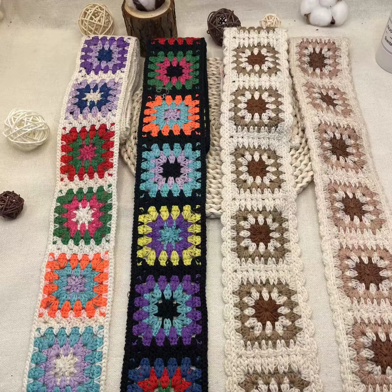 Фабрика обрабатывает оптовые народные кружевные кружевные небольшие свежие разноцветные аксессуары для обуви