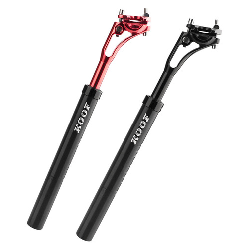 KOOF Mountain Bike Shock Seat Tube, Aluminum CNC Wind-Splitting Rear Sweep Shock Seat Tube 400mm