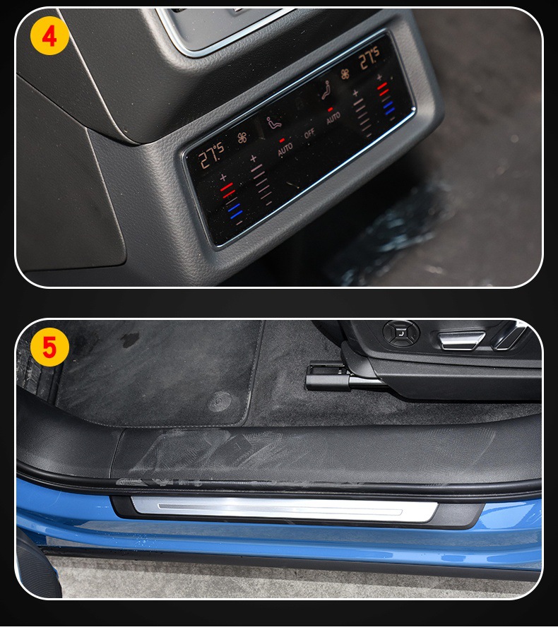 20-25 Audi E-Tron Special Screen Central Control Body Interior Sticker Car Modification Transparent Tpu Protective Film