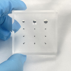 F136 G23 Titanium Alloy Threaded Flat Plate Stud Earrings Lip Pins Tongue Pins Piercing Accessories