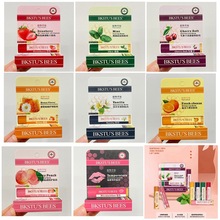 小蜜蜂公司BKSTU‘S BEES唇膏4.28g保湿滋润补水淡化唇纹打底