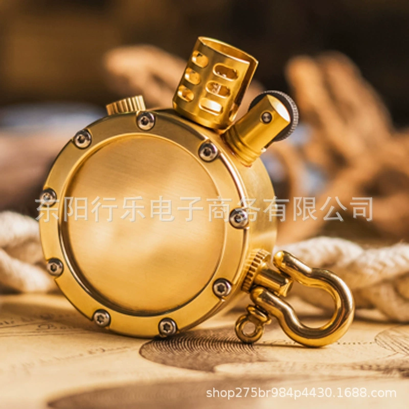 Трансграничная новая тяжелая траншея Чистая медная керосиновая зажигалка ретро мода модная мужская подарочная зажигалка оптом