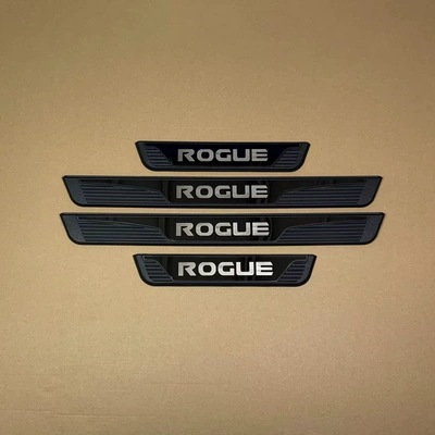 Suitable for Nissan Dekorativ pedal başlıqları - rogue-exterior-door-sill-strip-black-on-black