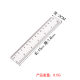 30/20/15cm transparent ruler ruler transparent ruler measuring instrument student appliance factory wholesale source
