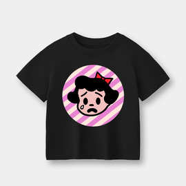 小红薯爆款男女短袖T恤日系印花半袖上衣儿童宝宝原田治日系风T恤