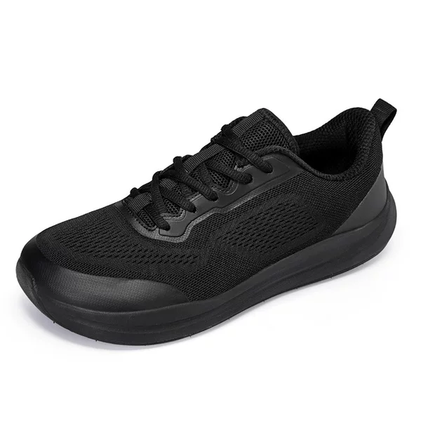 Wide-Foot Shoes, Wide-Toe Shoes, Fly-Knit Sports Shoes for Young Men, Zero-Arch Barefoot Shoes, Breathable Lightweight Running Shoes