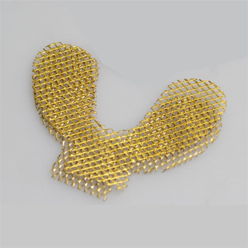 Prótesis dentales, malla metálica de refuerzo dental, malla resistente para mandíbulas superior e inferior, materiales dentales