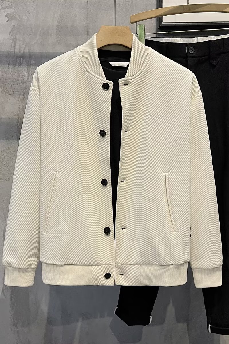 Herren Baseballjacke Leichte Freizeitjacke Für Frühling Und Herbst_voghion.com
